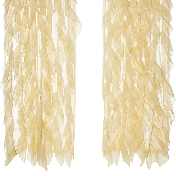 Sweet Home Collection SHRPNL-63-MZE-3PK Sheer Voile Curtain Panel 50" X 63" - Picture 2 of 3